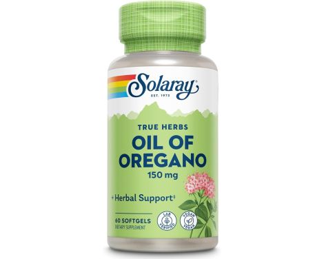 Solaray Oil Of Oregan 150mg 60 Perlas