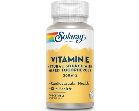 Solaray Vitamina E 50 Perlas
