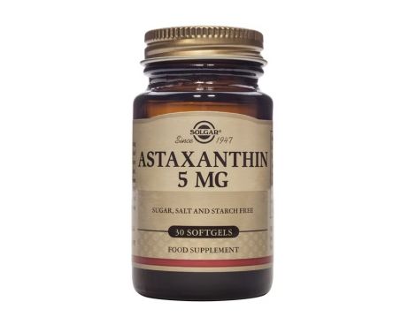 Solgar Astaxantina 5mg 30 Cápsulas Blandas