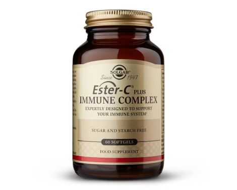 Solgar Ester-C Plus Complejo Inmune 60 Cápsulas Blandas