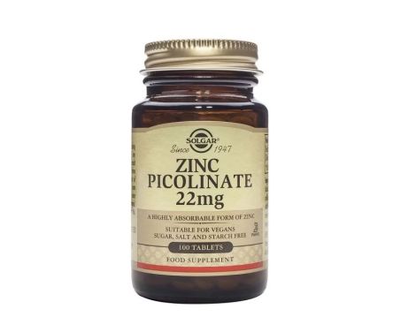 Solgar Zinc Picolinato 100 comprimidos