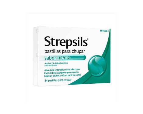 Strepsils 24 Pastillas sabormenta