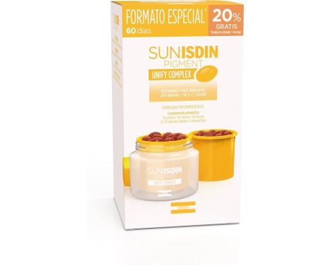 Isdin SunIsdin Pigment Duplo 2x30 Cápsulas