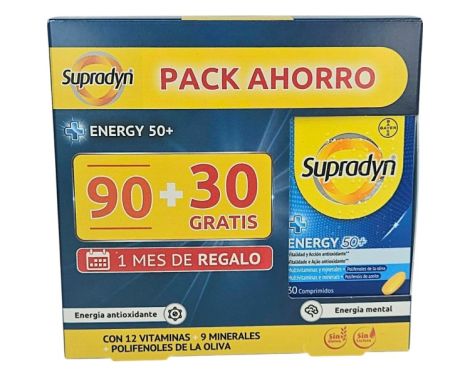 Comprar Supradyn Pack Energy 50+ 90+30 Gratis