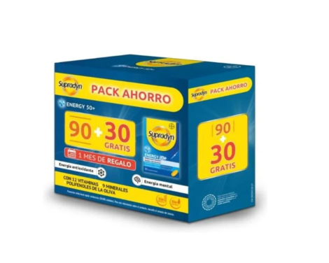 Supradyn Pack Energy 50+ 90+30 Gratis