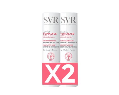 SVR Duo Topialyse Stick Lèvres 4g