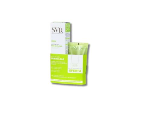 SVR Set Sebiaclear Active Gel 40ml + Sebiaclear Gel Moussant 55ml
