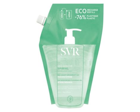 SVR Spirial Gel Limpiador Desodorante Refill 400ml 