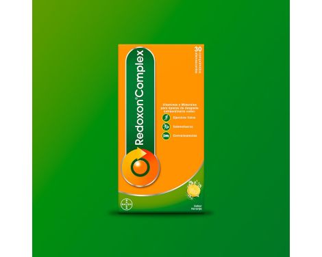 Redoxon Complex 30 Comprimidos Efervescentes Sabor Naranja 