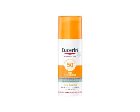 Eucerin Sun Face Oil Control Dry Touch Gel Crema SPF50+ 50ml
