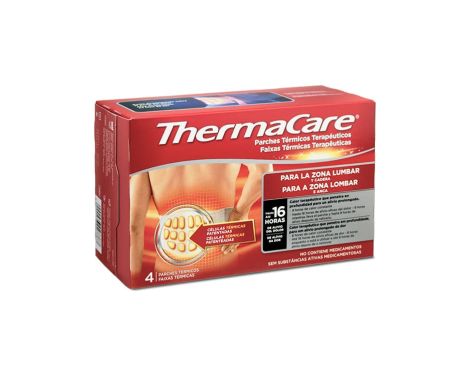 Thermacare Parche Térmico Terapéutico Zona Lumbar y Cadera 4 Uds.