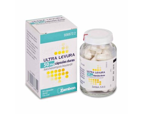 Ultra-Levura 50mg Cápsulas