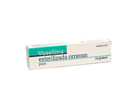 Vaselina Esterilizada Pura Orravan Pomada 25g
