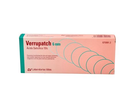 Verrupatch 3,75ml 20 Apósitos Impregnados 6 mm