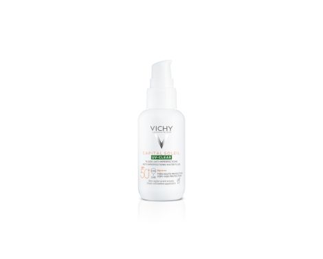 Comprar Vichy Capital Soleil UV-Clear Anti-Imperfecciones Water Fluid SPF 50+ 40ml