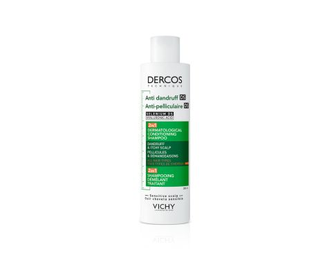 Vichy Dercos Champú Acondicionador Anticaspa DS 2 en 1 390ml