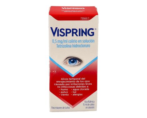 Vispring 0,5mg/ml Colirio En Solución 1 Frasco 15ml