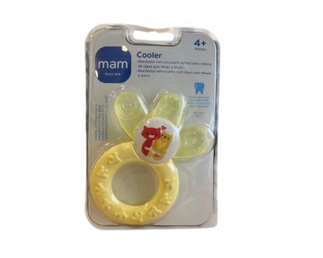 MAM Baby Cooler Mordedor color Amarillo +4m 1 ud