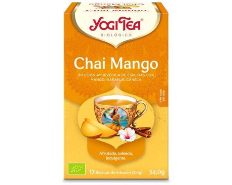 Yogi Tea Chai Mango 17 Bolsitas 