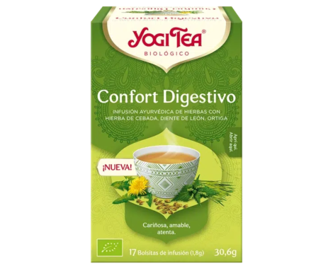 Yogi Tea Confort Digestivo 17 Bolsitas 