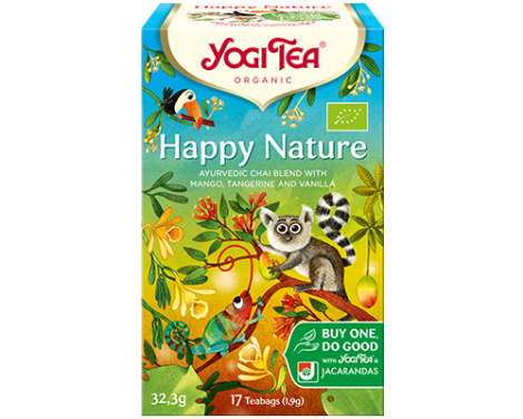 Yogi Tea Happy Nature 17 bolsitas 1.9g