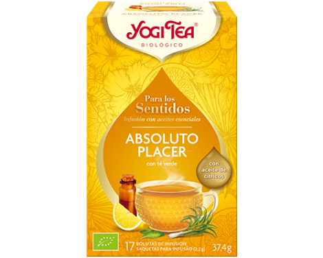 Yogi Tea Absoluto Placer 17 Bolsitas 1.80g