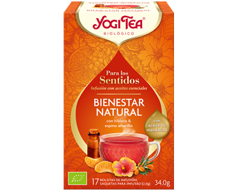 Yogi Tea Bienestar Natural 17 bolsitas 1.9g