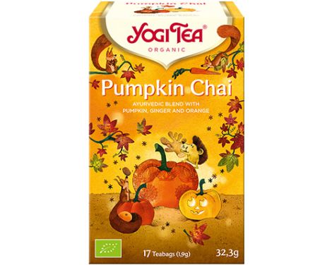 Yogi Tea Pumpkin Chai 17 bolsitas 1.9g