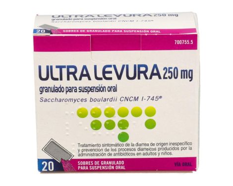 Zambón Ultra Levura 250mg 20 Sobres Polvo Para Suspensión Oral