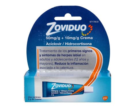 Zoviduo 50ml/g + 10 ml/g Crema 2g