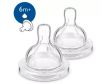 Philips Avent Tetina Anticólicos Alimentos Espesos +6m 2 uds Alimentación