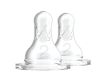 Dr Browns Natural Flow Tetina Boca Estrecha Nivel 2 3m+ 2 uds Alimentación