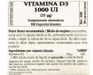 Comprar Solgar Vitamina D3 1000UI 100 Cápsulas