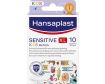 Hansaplast Apósitos XL Sensitive Kids 7x6cm Apósitos 10 uds Botiquín