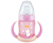 Nuk Biberón Entrena FC PP Efecto Luminoso Silicona 6-18m 150ml Alimentación