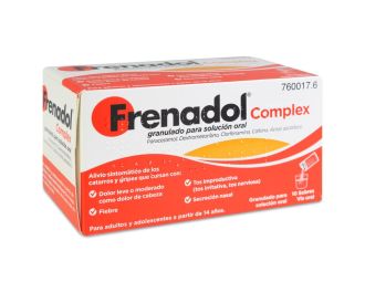 Frenadol Complex 10 Sobres Granulado Para Solución Oral